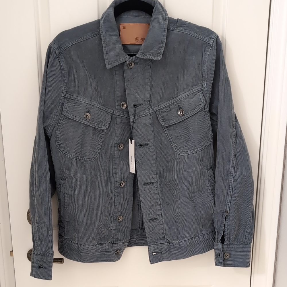 NWT Taylor Stitch Long Haul Jacket In Storm Cord - Men Small 38